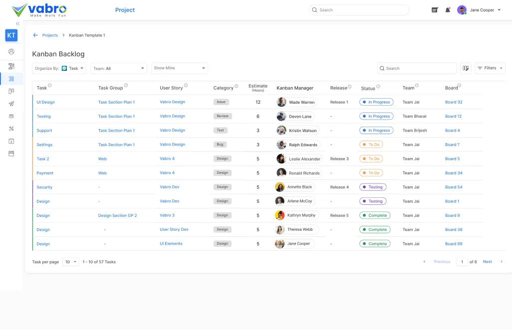 Kanban Backlog