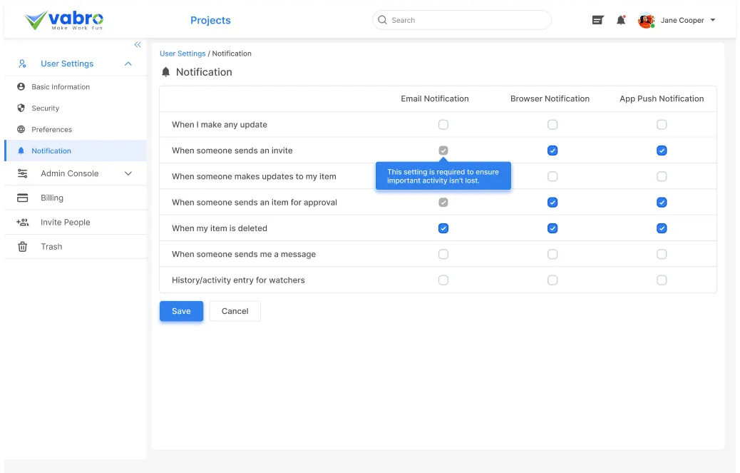 Notification System