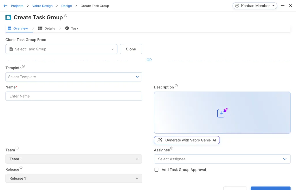 Task Groups