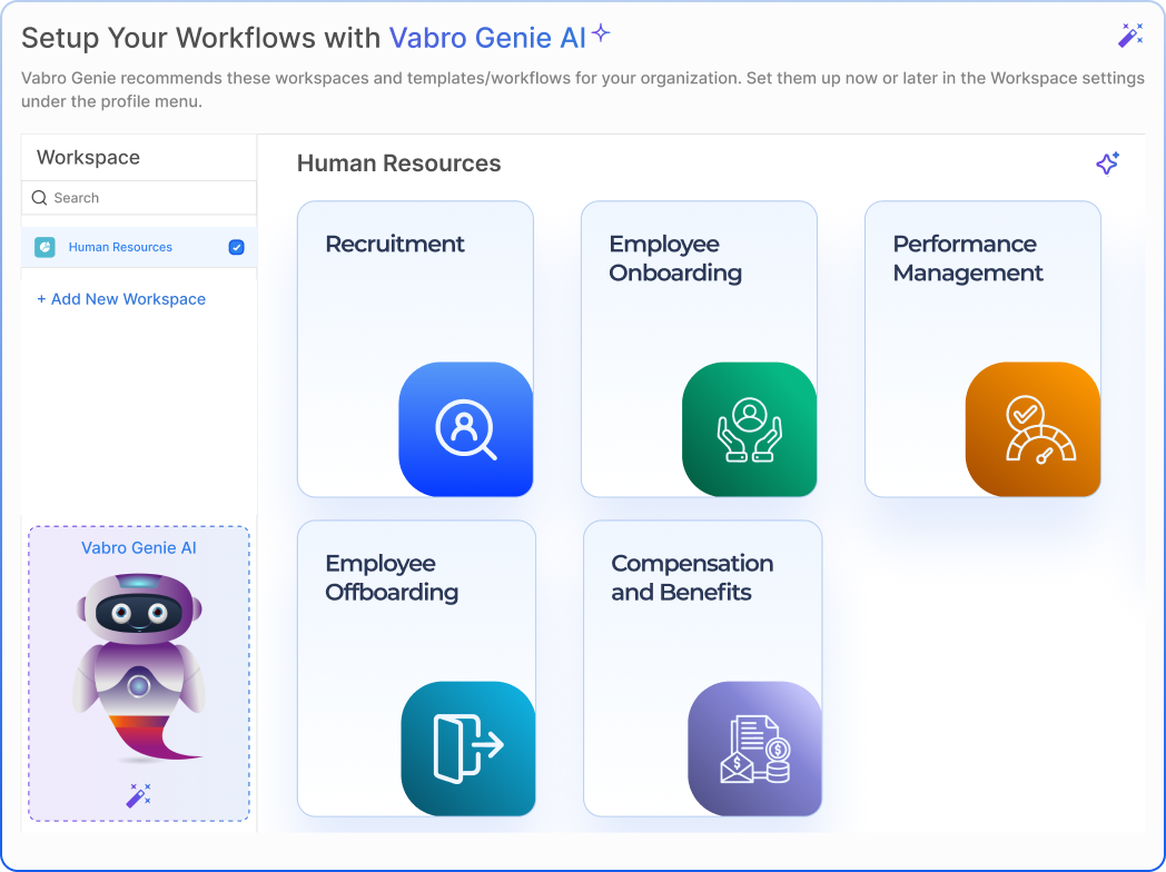 AI-powered templates